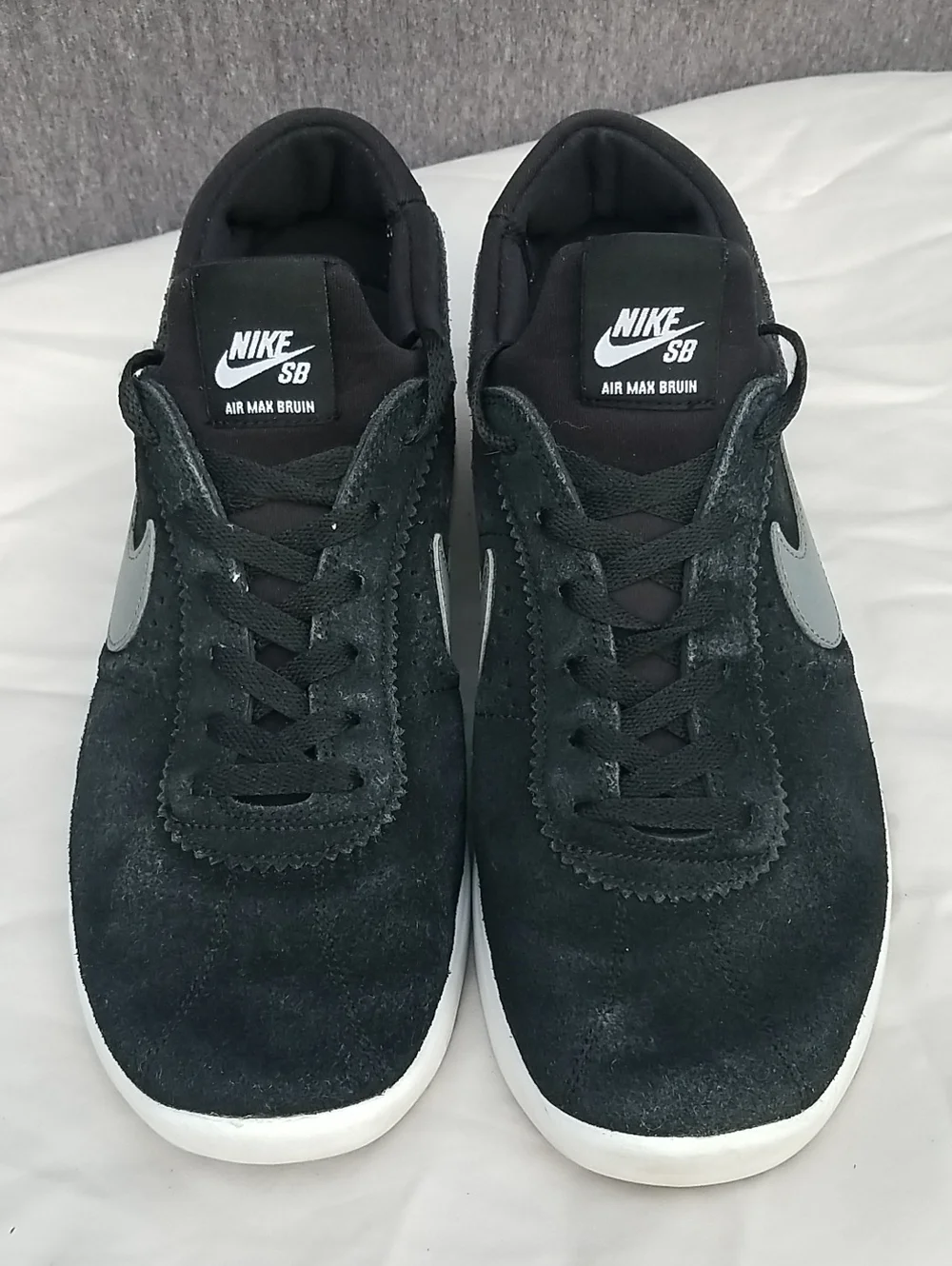 Nike SB Air Max Bruin Men’s Black with Gray Swoosh 10